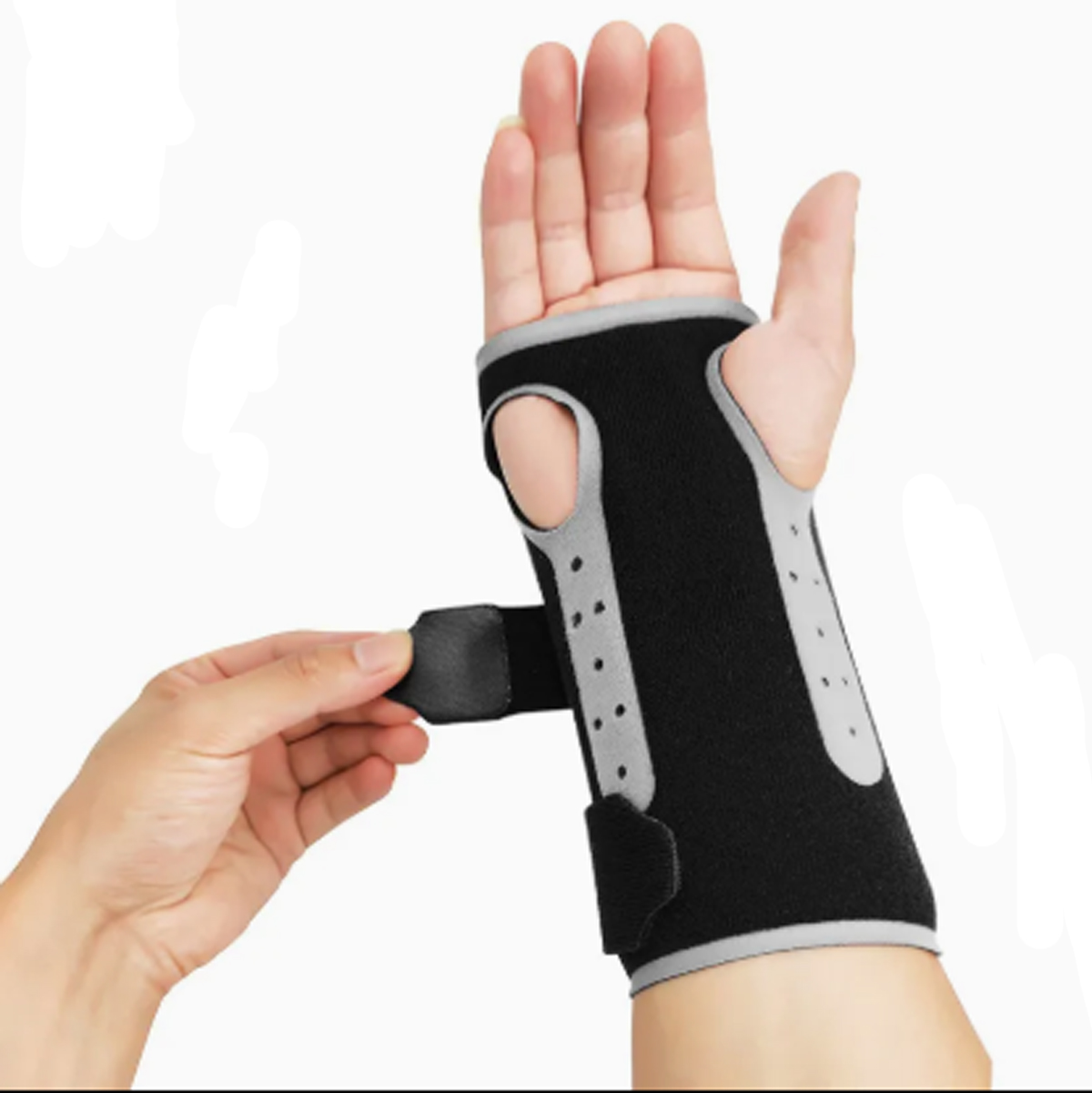 Soporte ortopédico de mano y muñeca con